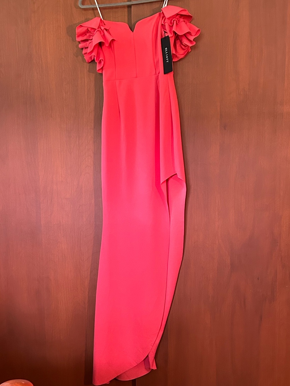 NWT Elliatt Coral Celebrity Gown